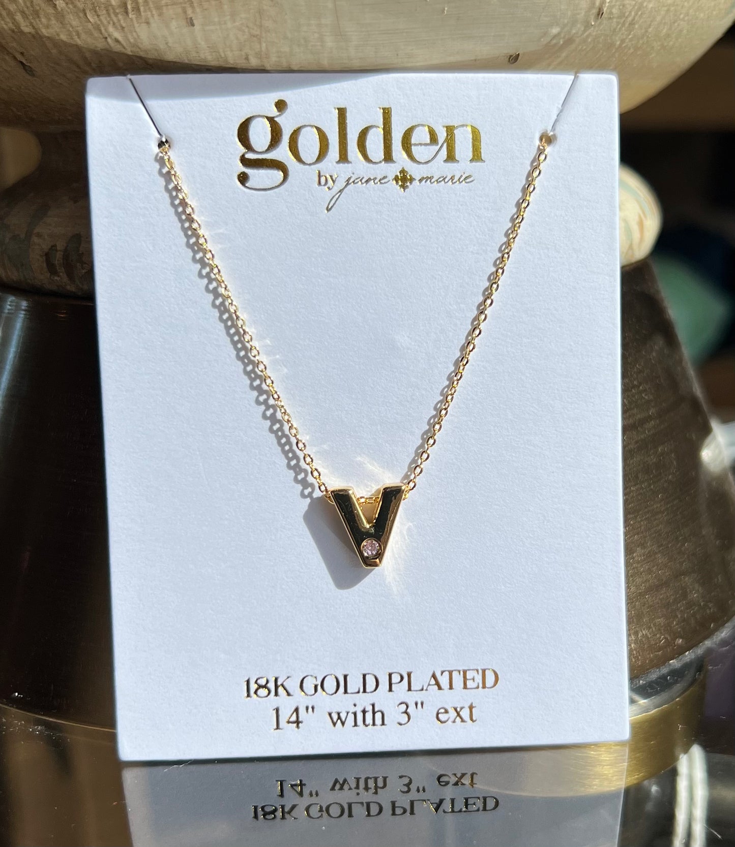 Kids Letters of Gold Necklace