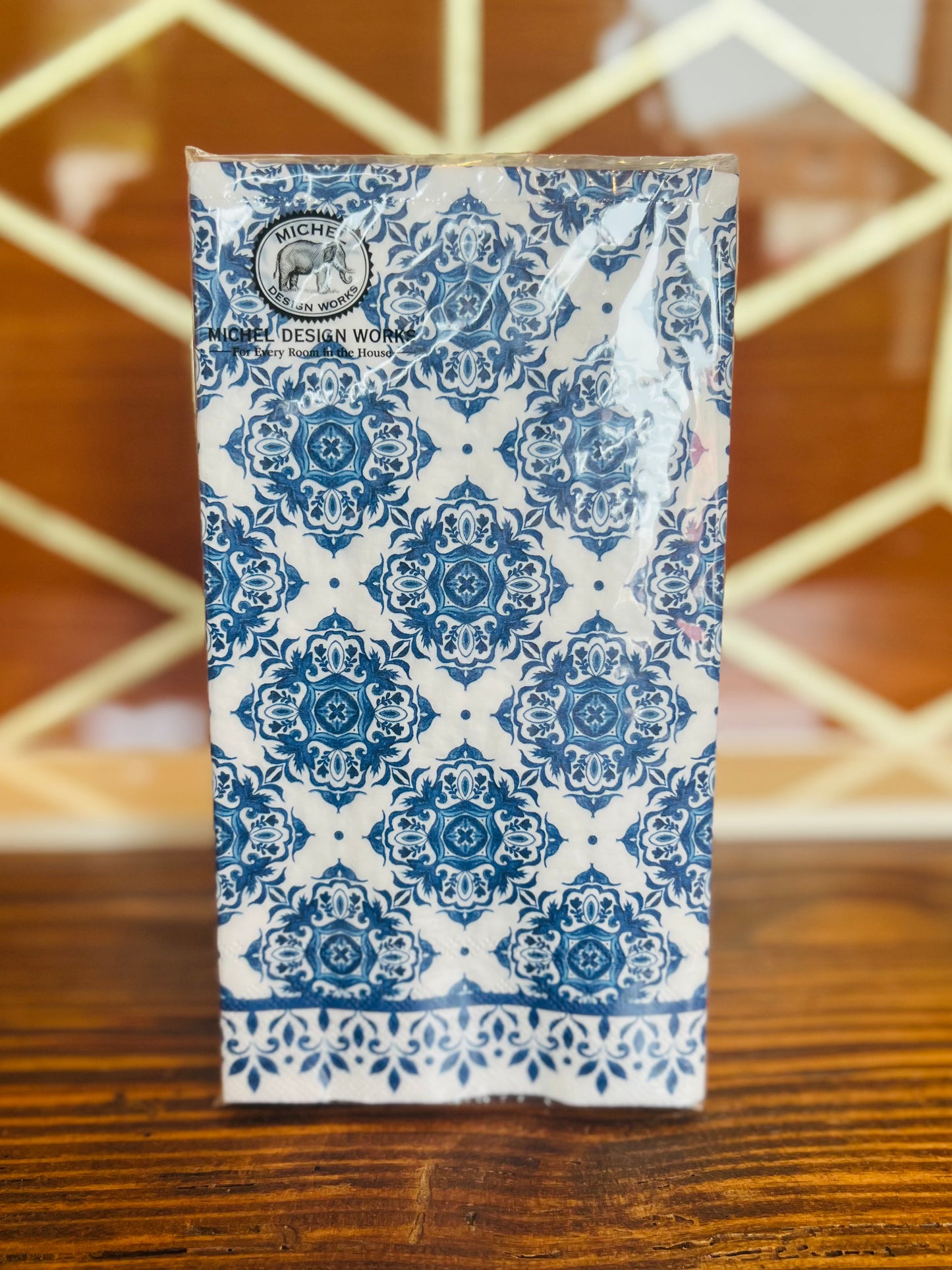 Indigo Seas Hostess Napkin