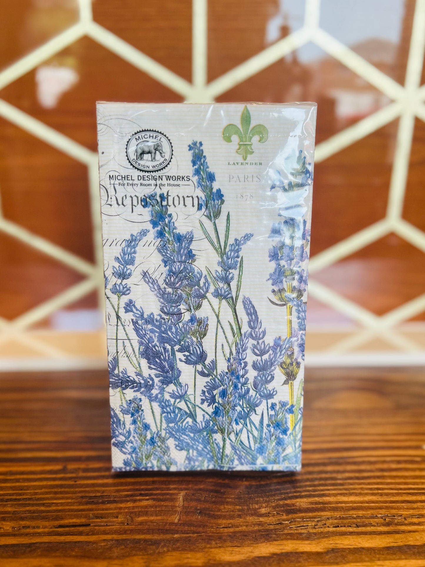Lavender Rosemary Hostess Napkin