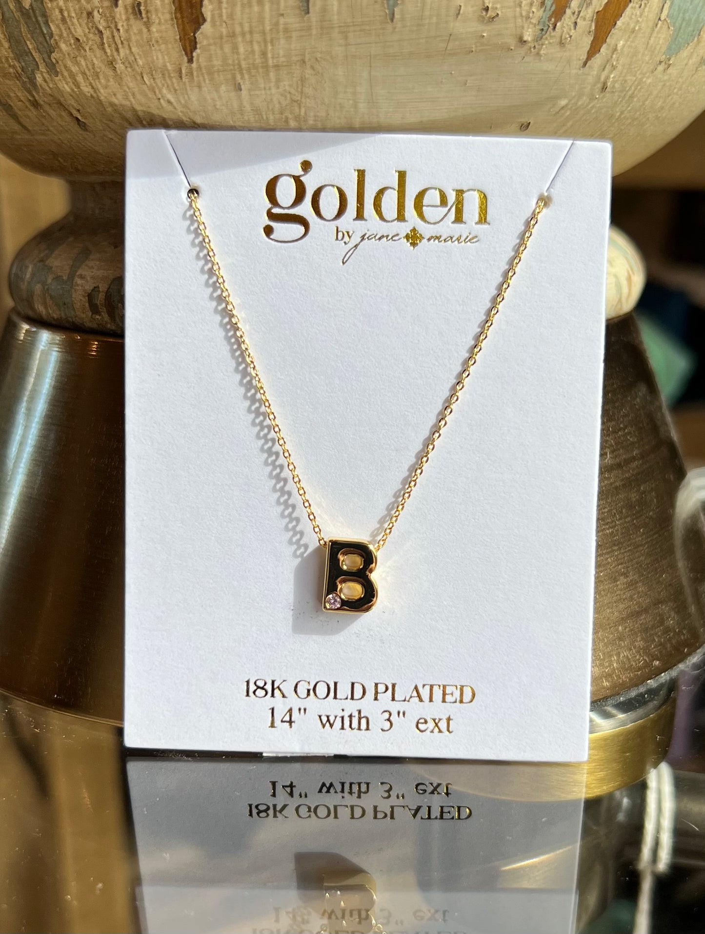 Kids Letters of Gold Necklace