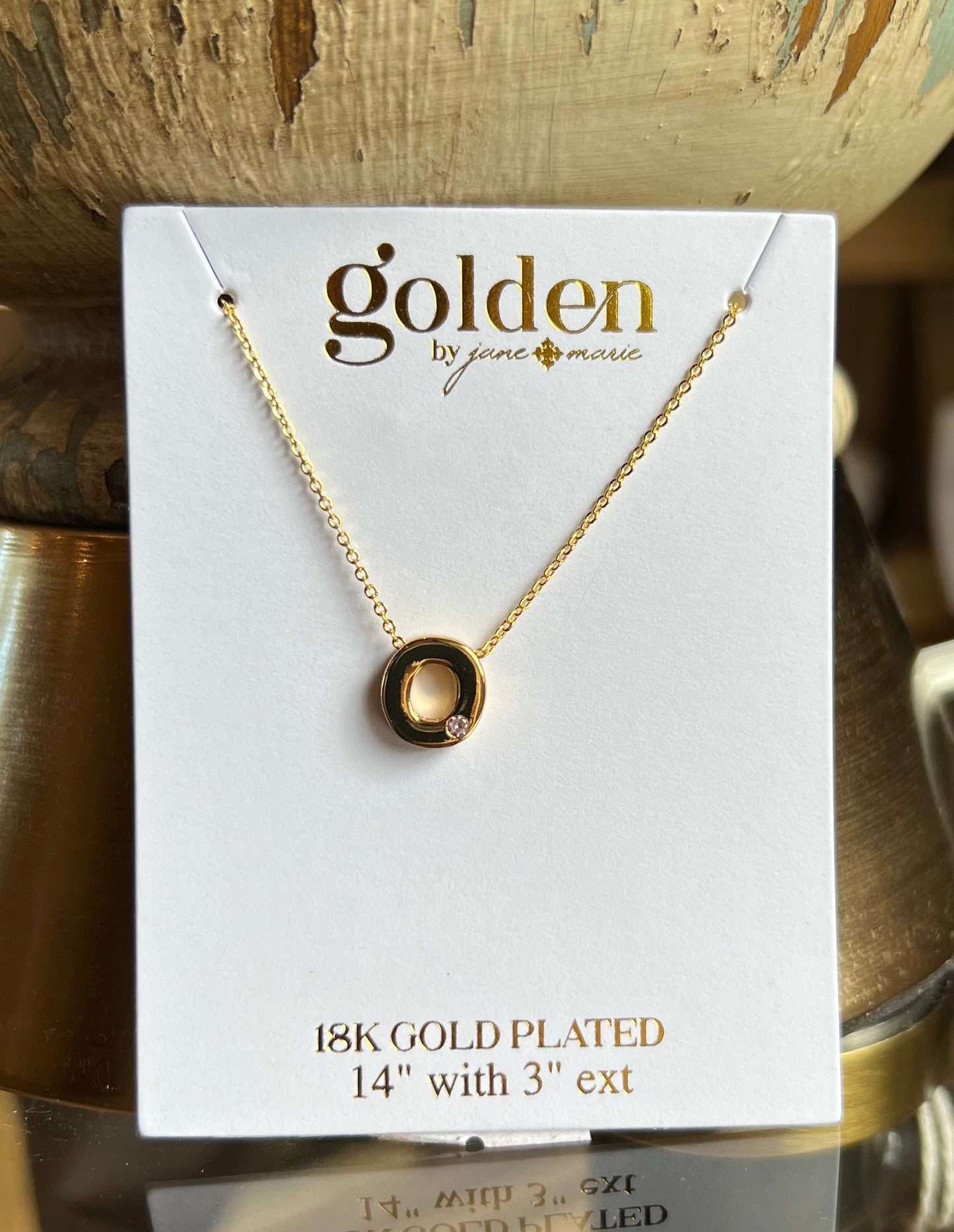 Kids Letters of Gold Necklace
