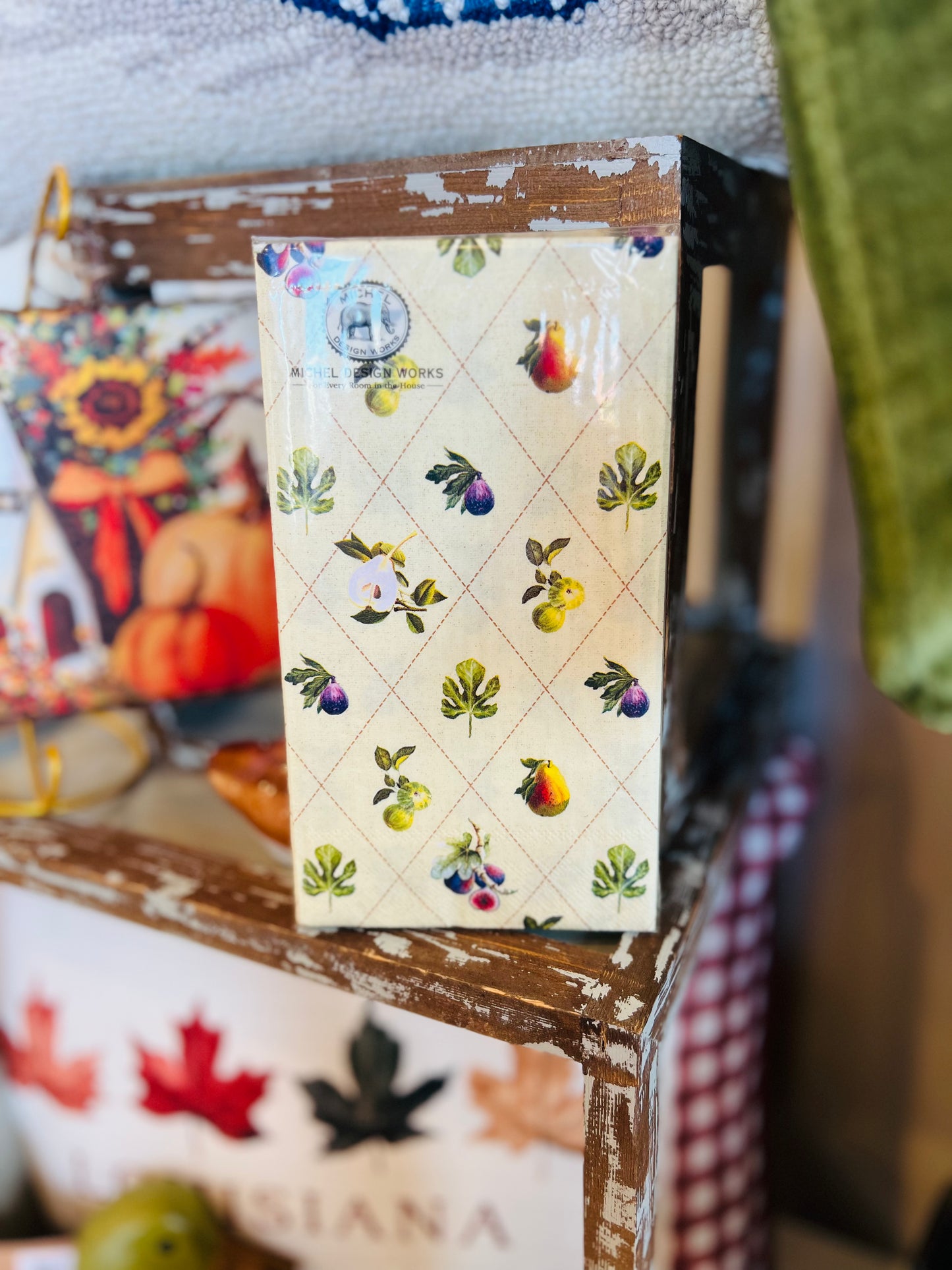 Fig & Pear Hostess Napkin