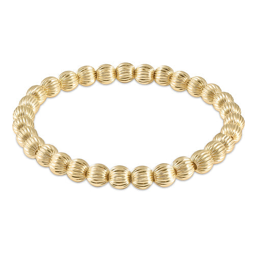 Dignity Gold 6mm Bracelet
