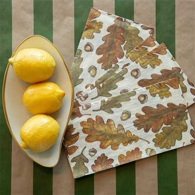 Autumn Leaves Guest Napkin - Pack of 16