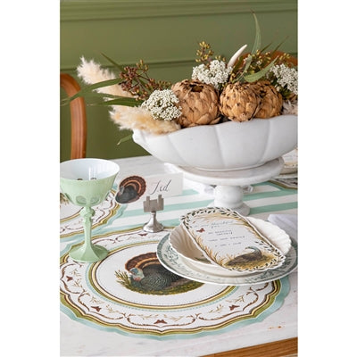 Die-Cut Heritage Turkey China Placemat