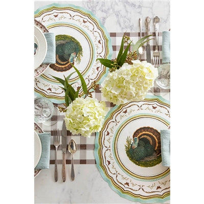 Die-Cut Heritage Turkey China Placemat