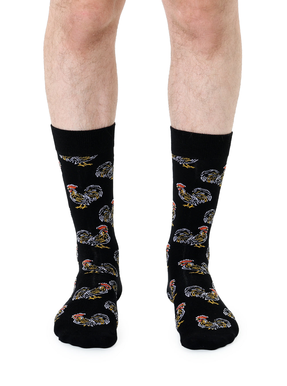 Rooster Men's Bamboo Crew Socks