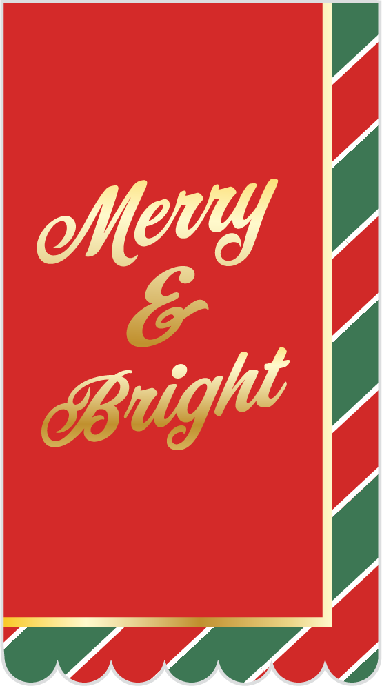 Joyful Christmas Guest Towel