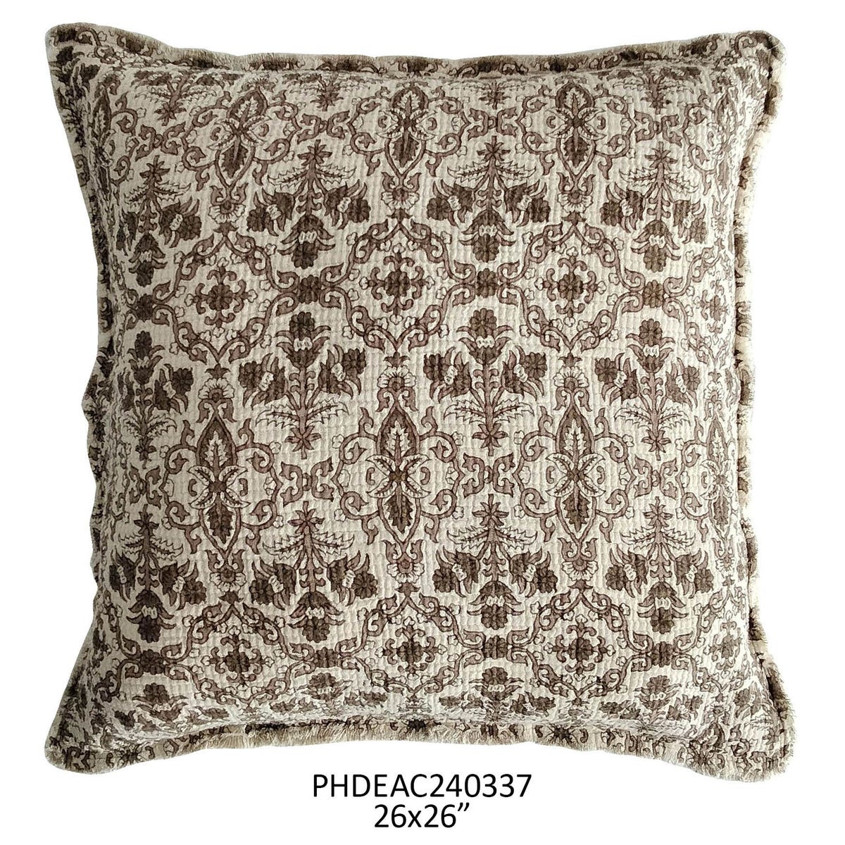 Millet Botanical Print Pillow