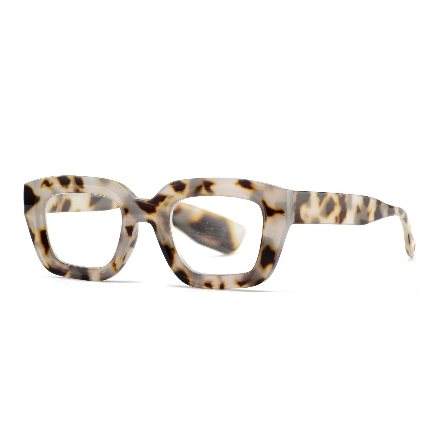 Owen - Blue Light Readers - Bone Tortoise