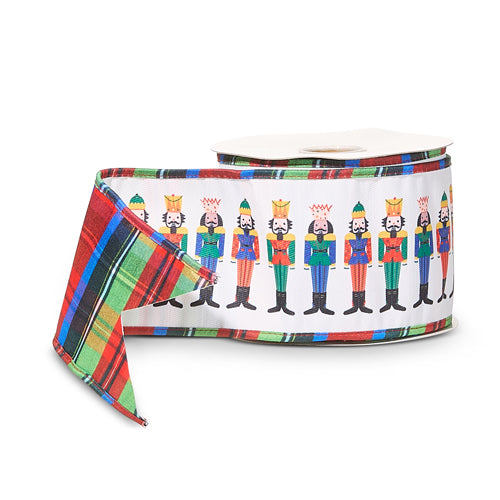 Nutcracker Wired Ribbon