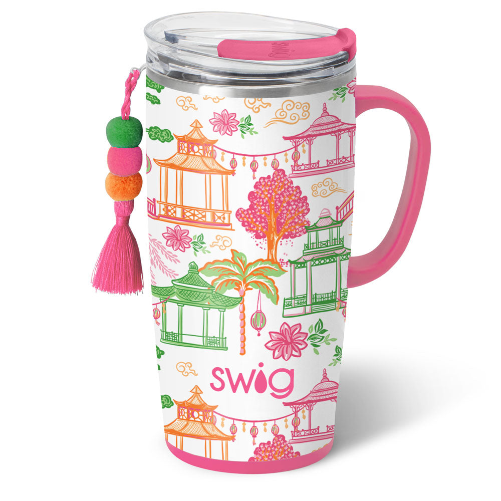 Pagoda Paradise Travel Mug 22oz