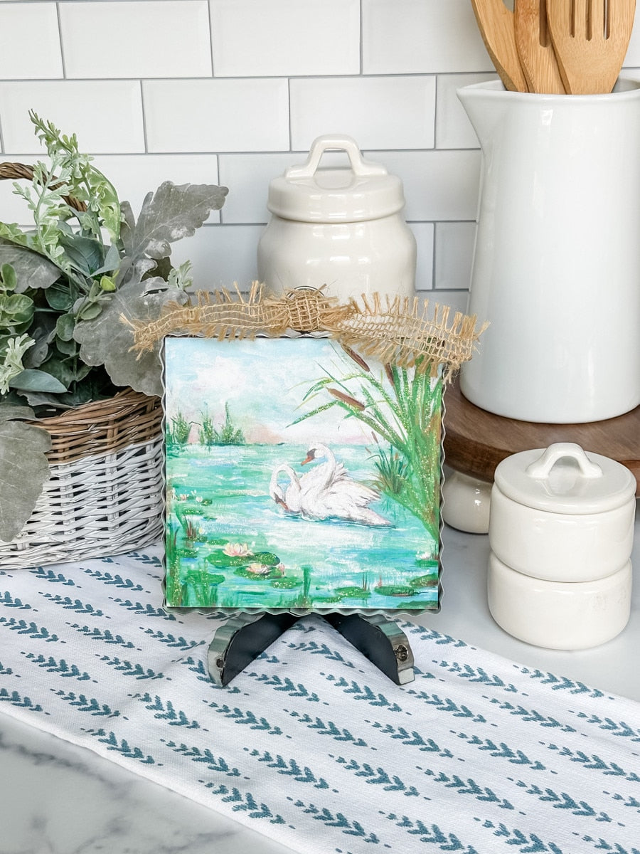 Mini Swan Pond Print