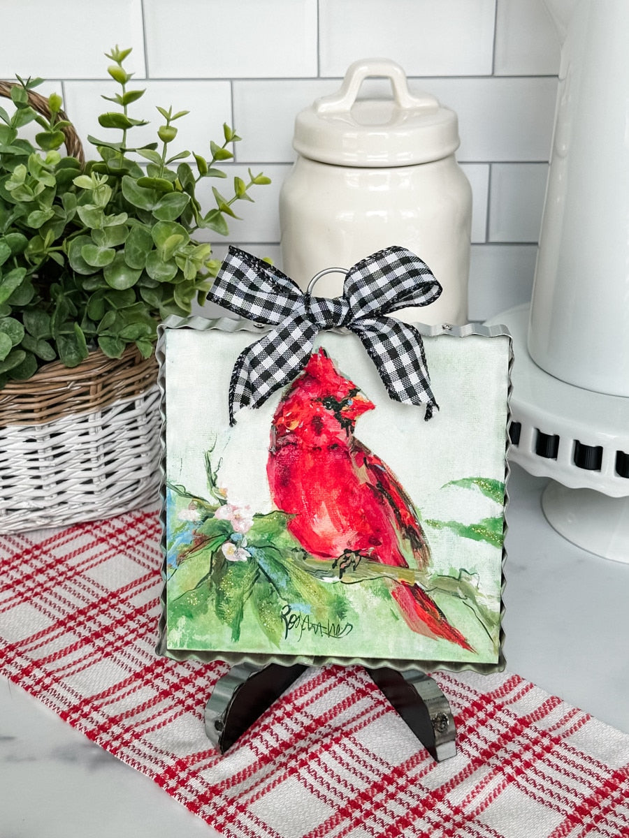 Mini Spring Cardinal Print