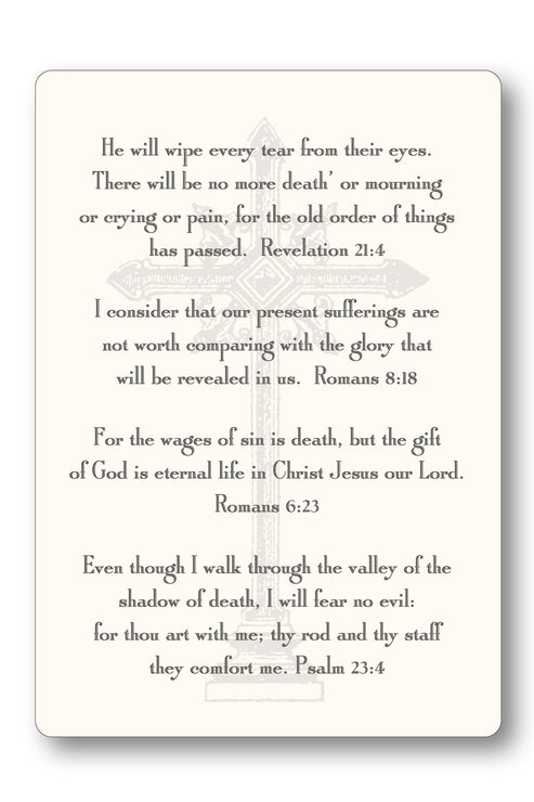 Verses For Grief Enclosure Card
