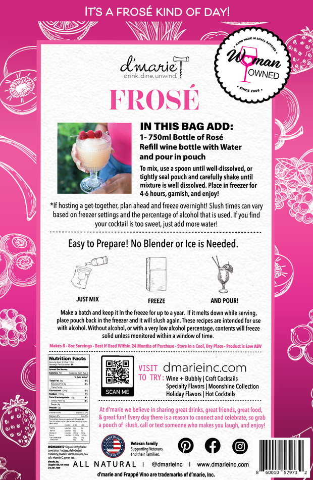 Frose - Ready-To-Freeze Wine Slush