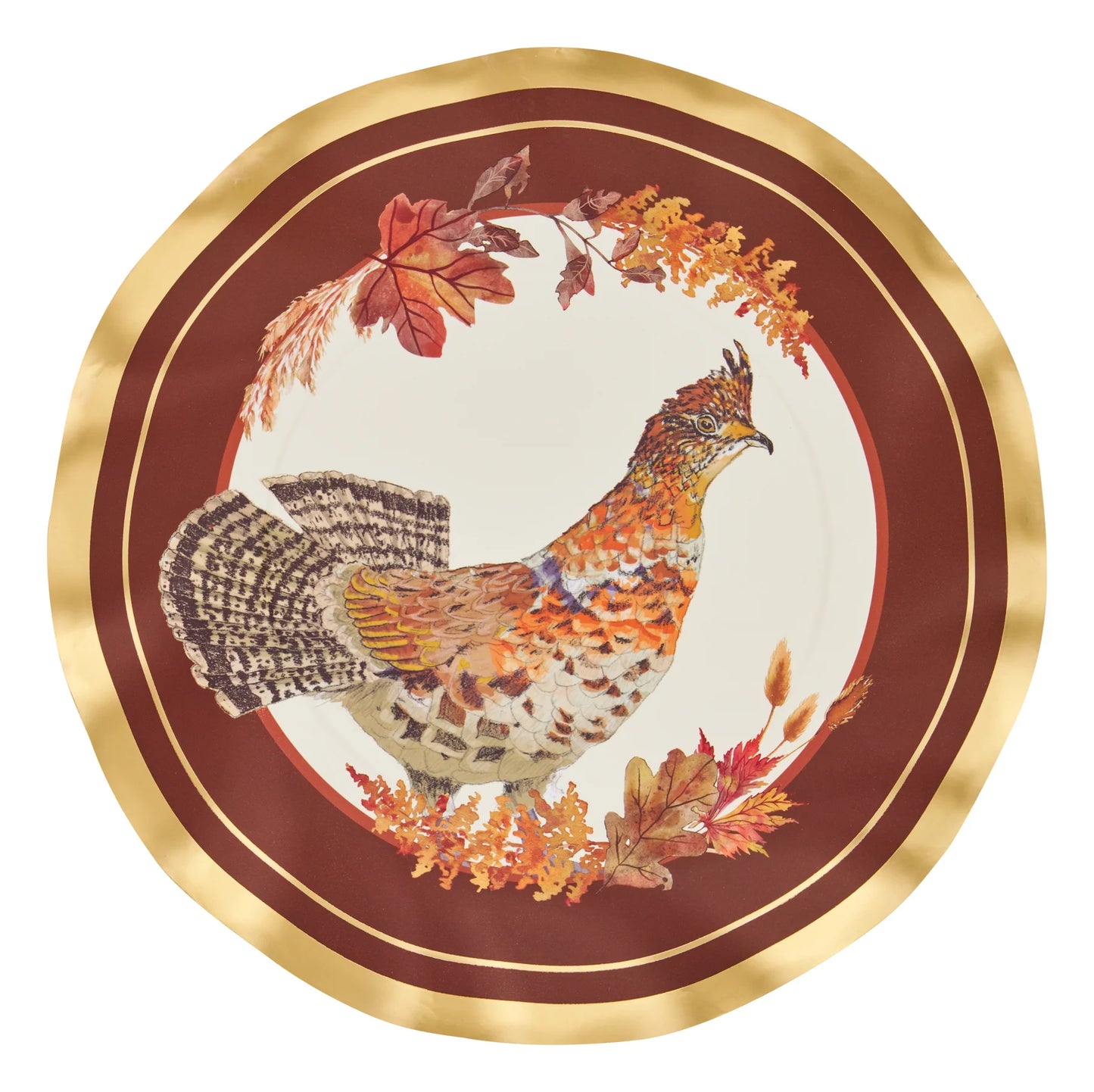 Woodland Harvest Salad Plate 8pk