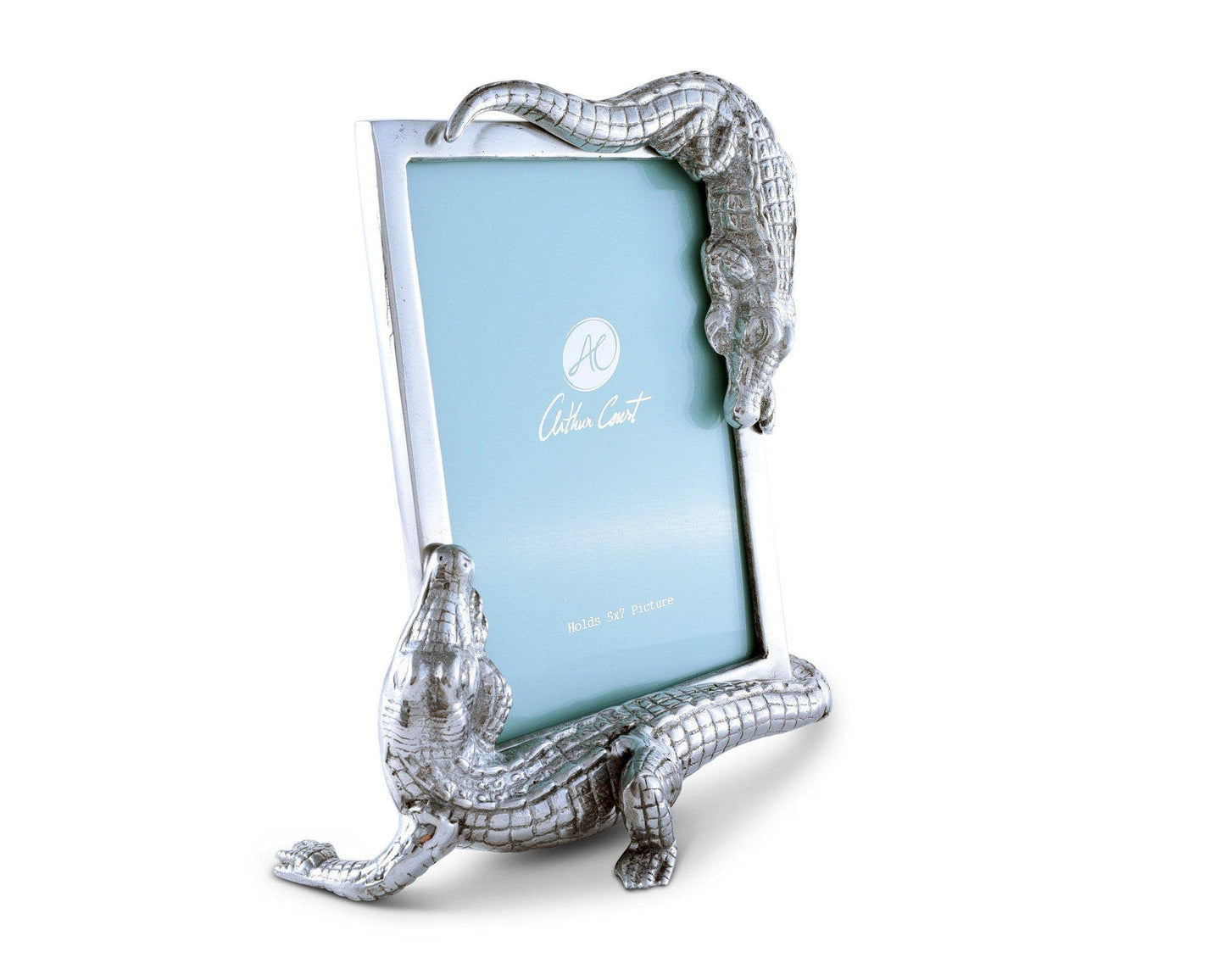 Alligator Photo Frame - Features Two Alligator Figures: 4 x 6