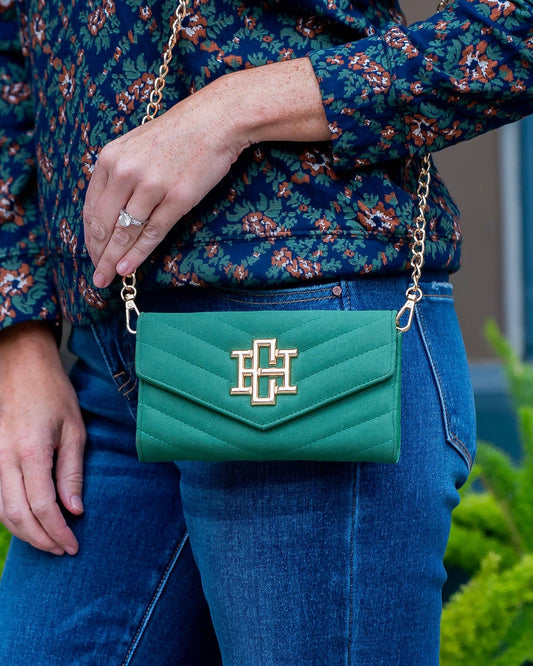 Carlington Clutch/Crossbody Green VQ: Default