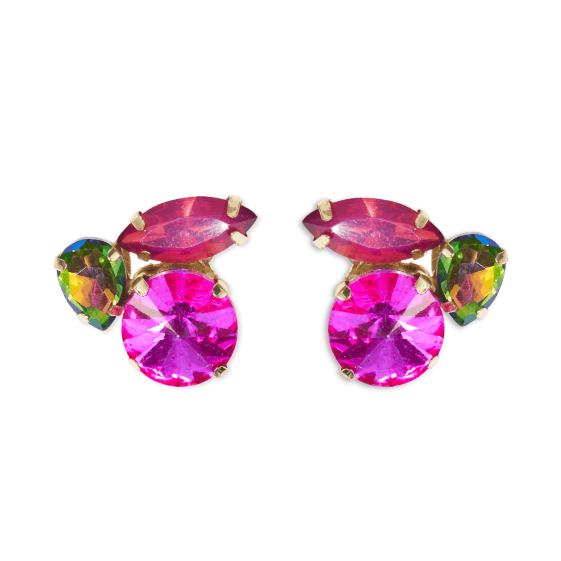 Bailey Multi Mixed Post Earrings