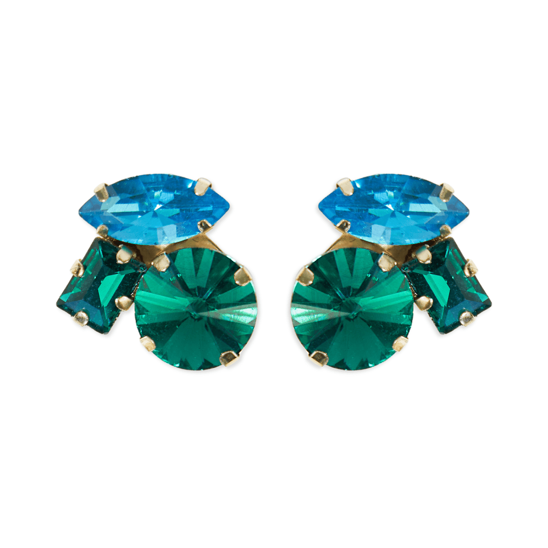 Bailey Multi Mixed Post Earrings