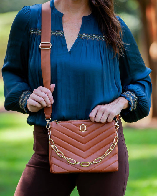 Ariana Crossbody Saddle VQ: