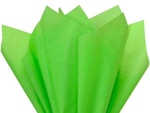 Color Tissue Paper Bulk 20X30" Sheets: Festive Green / 480 Pack / 20x30"