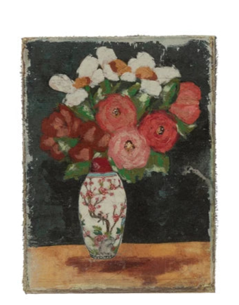Canvas Wall Decor w/Flowers in Vase (4 Styles)