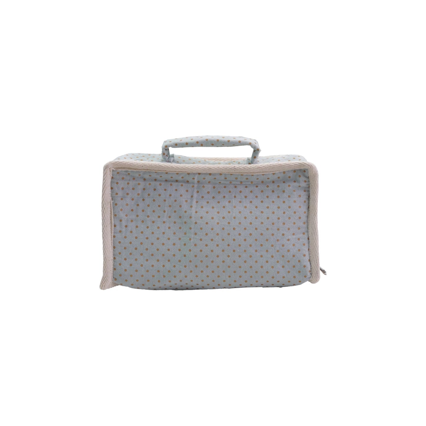Fabric Suitcase Bed w/Plush Bear & Outfits (set of 6)