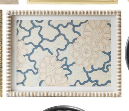 Wood Framed Glass Wall Decor w/Landscapes, Botanicals & Insect Prints (9 Styles)