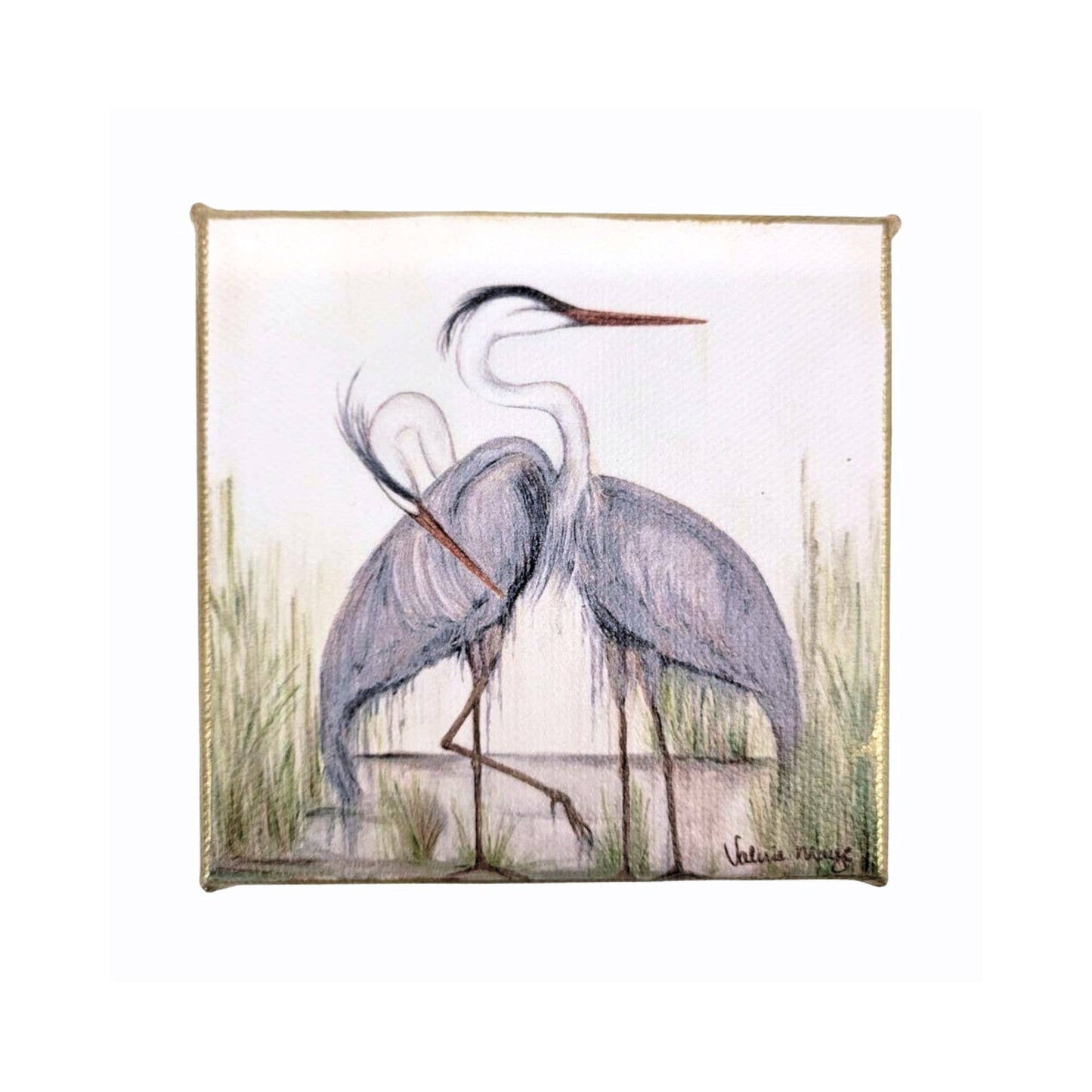 Love Birds Mini Canvas