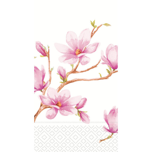 Paper Guest Towels - Pink Magnolia