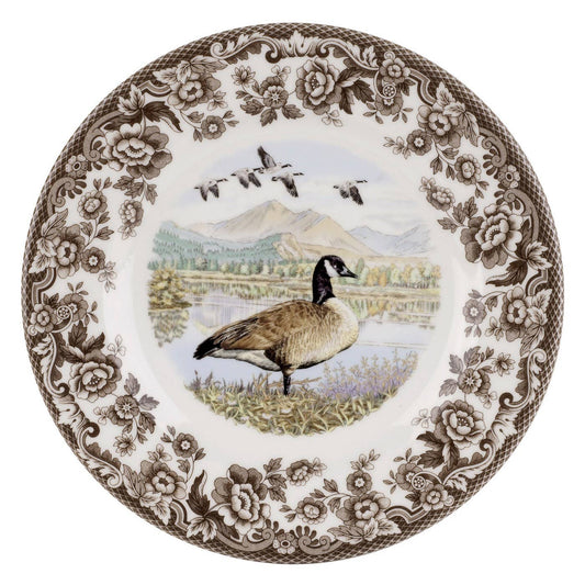 Spode Woodland Canada Goose Dinner Plate