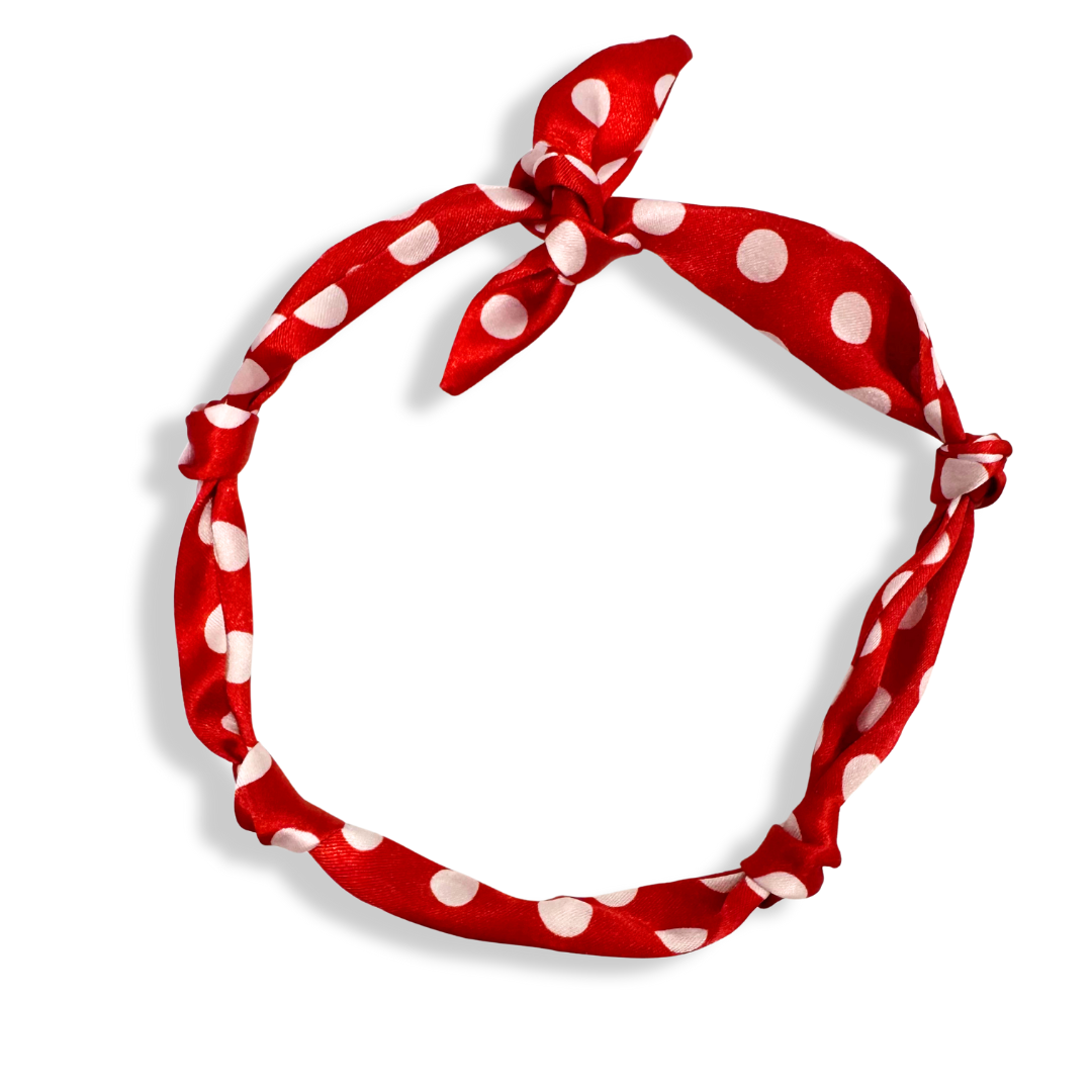 Scarf Bandana for Charm Necklace DIY - Multiple Options: Red- Yellow and Navy accents