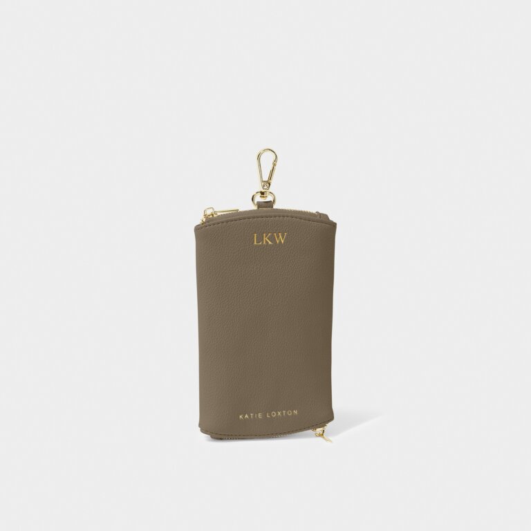 Clip-On Sunglasses Case in Mink