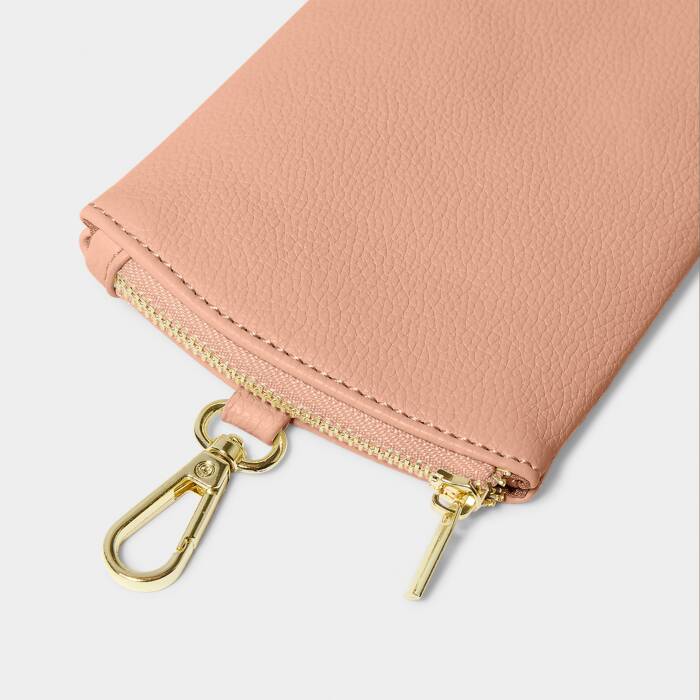 CLIP ON SUNGLASSES CASE | Peony Blush