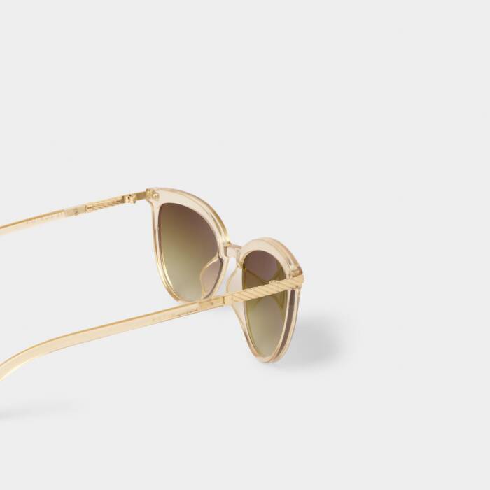 RAVELLO SUNGLASSES | Nude Transparent