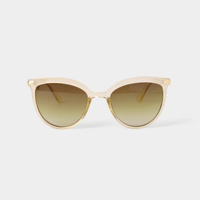 RAVELLO SUNGLASSES | Nude Transparent