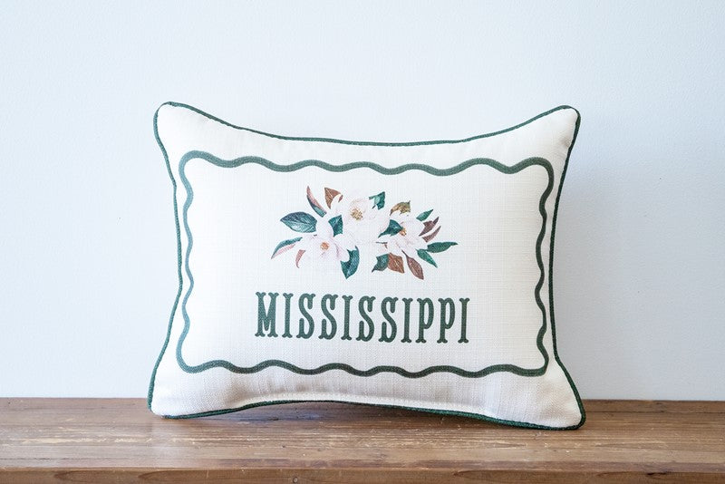 Magnolia State Wiggle Pillow (2 Styles)