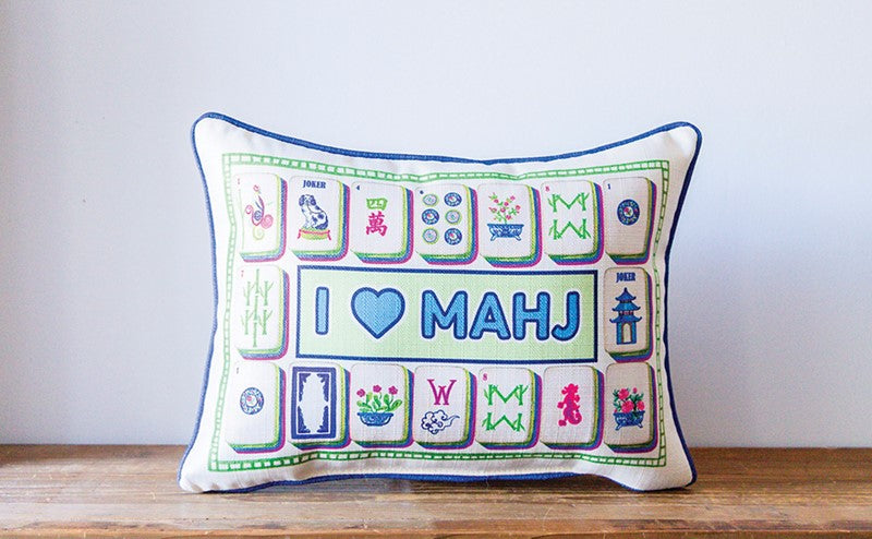 I Love Mahj Pillow