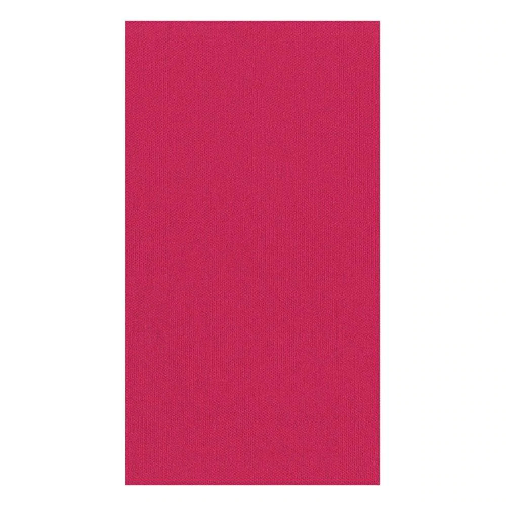 Paper Linen Solid Guest Towel Napkins in Fuchsia - 12 Per Package