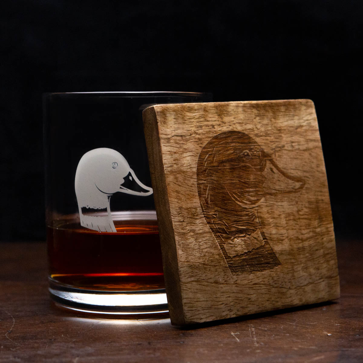 Duck Rocks Glass Gift Set