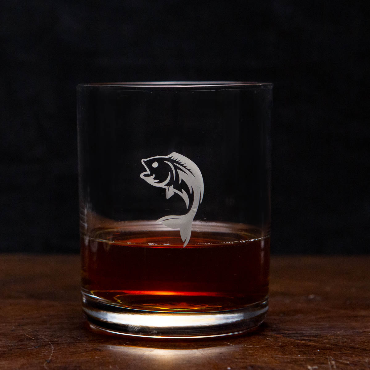 Fish Rocks Glass Gift Set