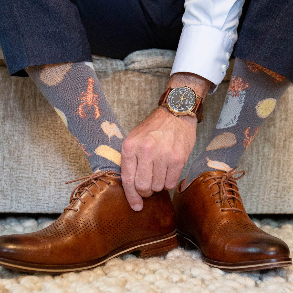 RS - MEN'S ON THE ROCKS SOCKS