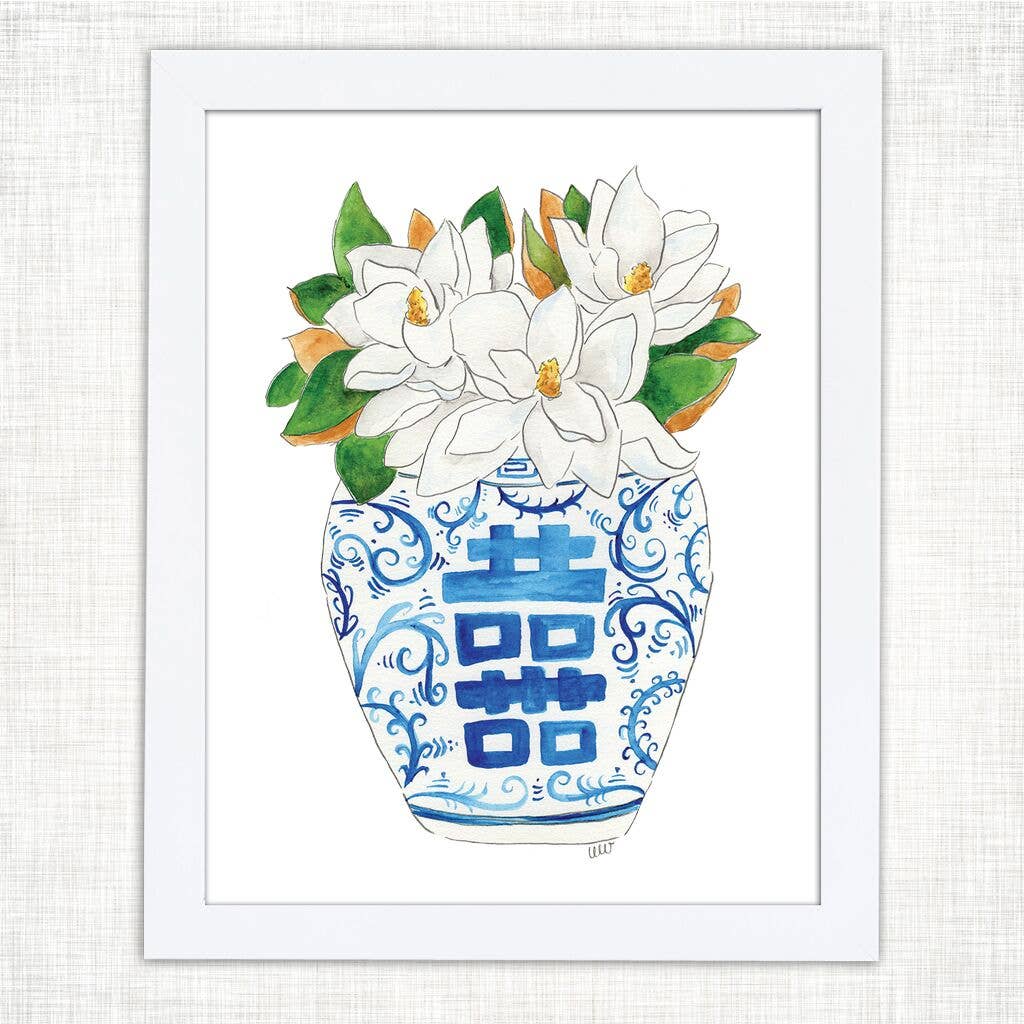 Magnolia Ginger Art Print