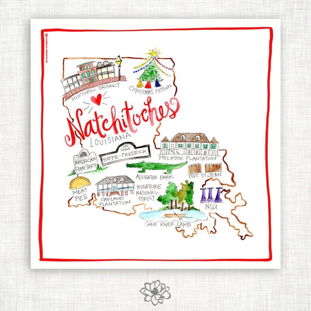 Natchitoches Kitchen Towel
