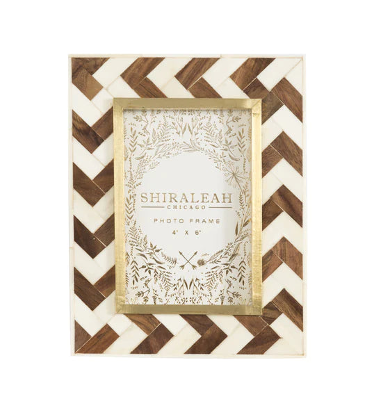 MANSOUR CHEVRON 4X6 PICTURE Frame