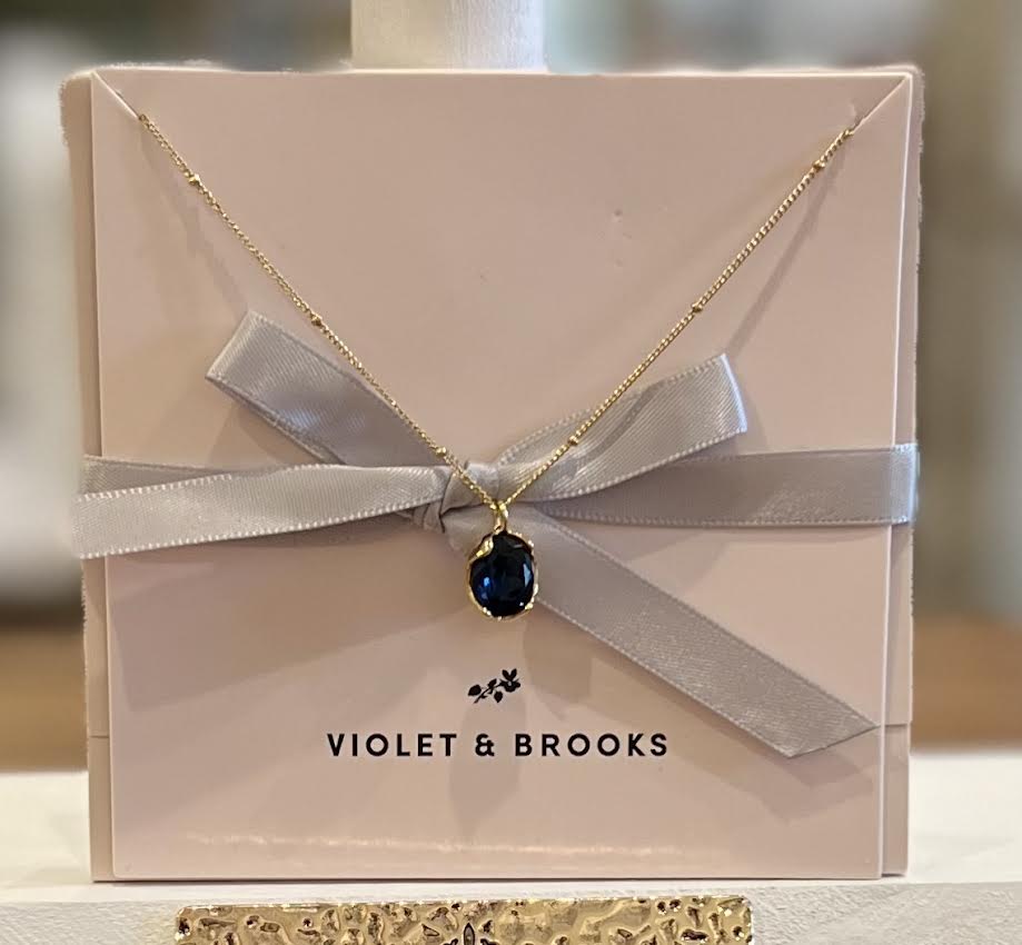 Emma Birthstone Boxed Necklace