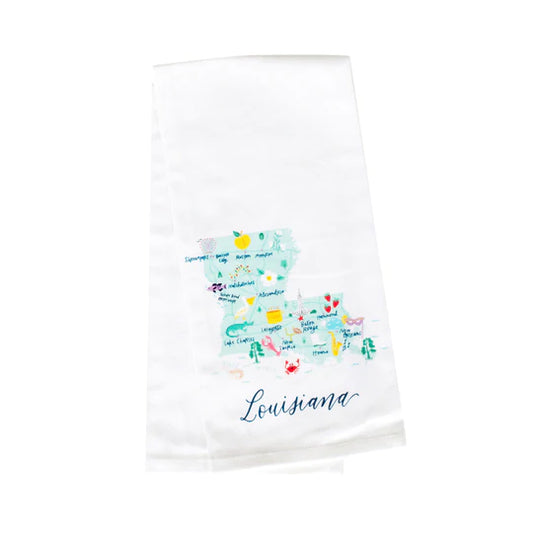 Louisiana Tea Towel - MS