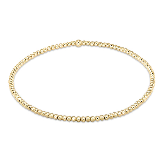 ENEWTON - Classic Gold 2mm Bead Bracelet